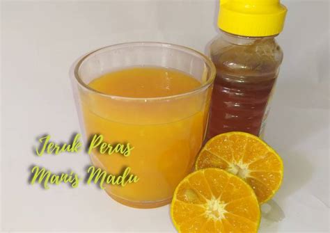 Resep Jeruk Peras Manis Madu Oleh Fadil S Kitchen Cookpad