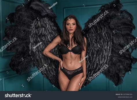 Sexy Woman Wearing Black Lingerie Big Stock Photo Shutterstock