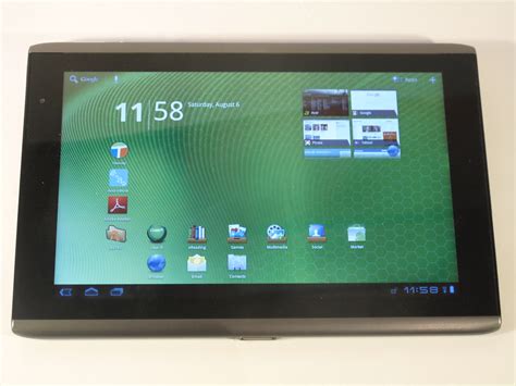 Product Review – Acer Iconia Tab A500 Series 10" Android tablet ...