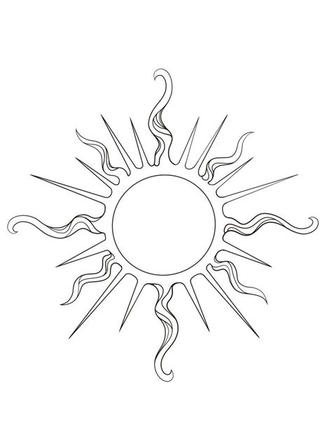 Sun tattoo stencil | Apollo tattoo, Sun tattoo, Icon tattoo