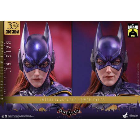 Batgirl Hot Toys VGM Purple And Gold Batman Arkham Knight