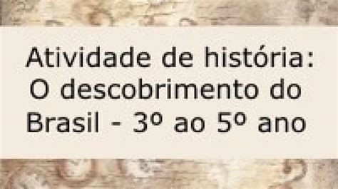 Poemas Sobre Descobrimento Do Brasil - FDPLEARN