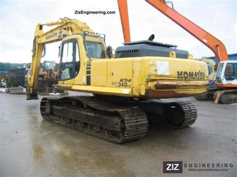 Komatsu 340 6 Lc 2000 Caterpillar Digger Construction Equipment Photo And Specs