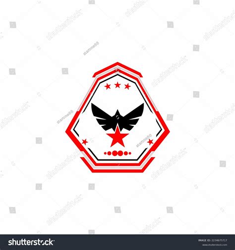 White Background Star Logo Vector Eps Stock Vector (Royalty Free ...