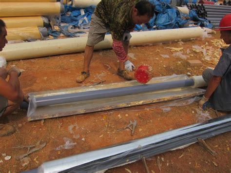 Custom Made Cpvc Hot Water Pipes With Insulation In School Hospitals And Hotel Hot Springs