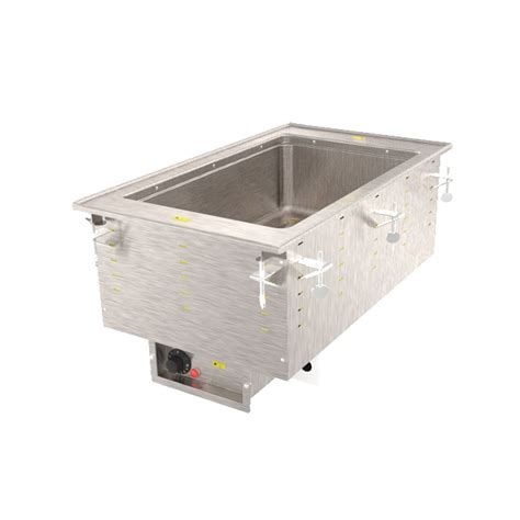 Vollrath 240 Volt Single Well Hot Modular Drop In With Standard Drain And Infinite Controls 36466