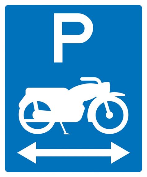 rp  motorcycle parking sign pp     rtl