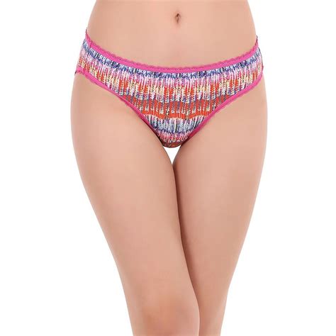 Buy Cotton Low Waist Printed Bikini Panty Online India Best Prices COD Clovia PN2639P14
