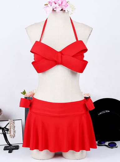 Sexy Trim Crisscross Designed Bow Bikini Power Day Sale