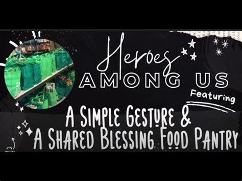 A Simple Gesture Hunger Hero Video Featuring David Lees First Umc