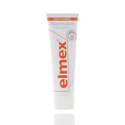 Elmex Dentifrice Sans Menthol Ml Dentifrices Pharmacodel Votre