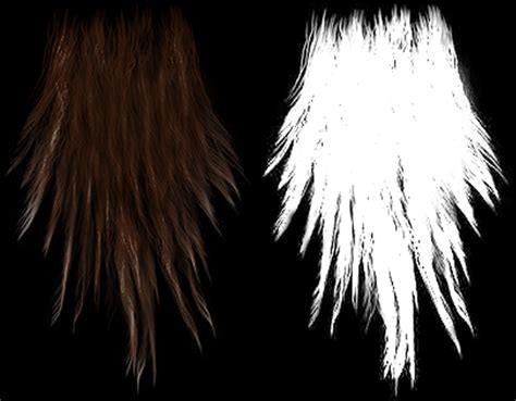 Hair Texture Alpha