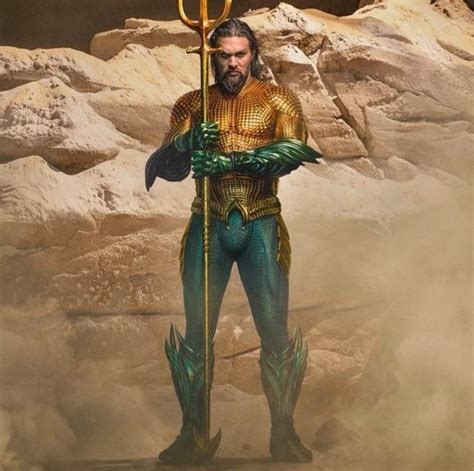 Aquaman 2 Jason Momoa mostra novo uniforme para sequência do longa