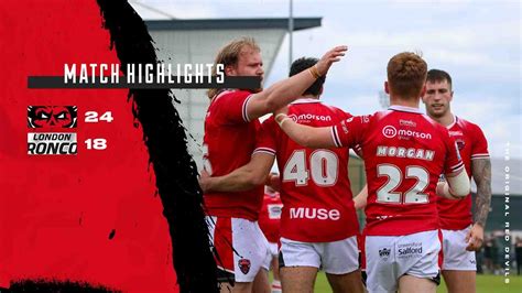 Highlights Salford Red Devils Reserves London Broncos Reserves