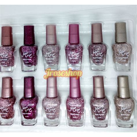 Jual Pcs Pcs Kutek Marimar Nude Gliter Shopee Indonesia