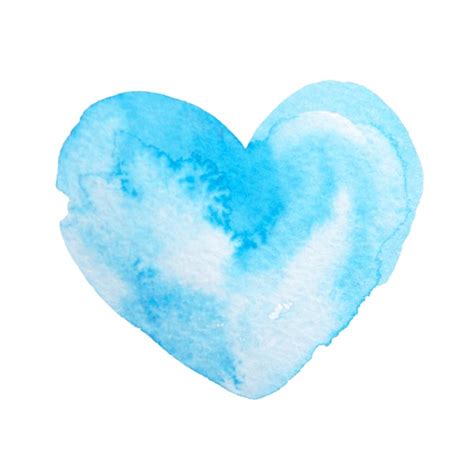 39 956 Blue Watercolor Heart Royalty Free Images Stock Photos