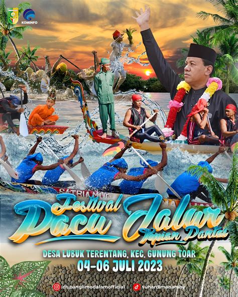 FESTIVAL PACU JALUR DI TEPIAN PANTAI 04 06 JULI 2023 Pemerintah