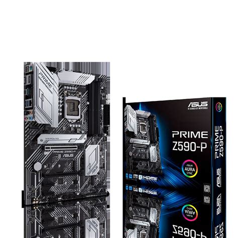 Asus Prime Z590-P Desktop Motherboard LGA-1200 ATX 128 GB DDR4 Max