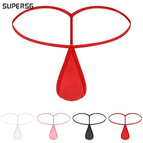 Super Men Enhance Pouch Thong Bikini G String Posing Underwear Low Rise T Back Shopee Philippines