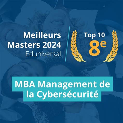 Formations Digital MBA Management de la Cybersécurité Devinci