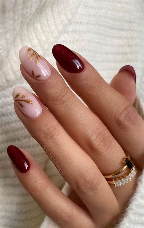 Autumn Nails Page Wine Nails Simple Nails Stylish Nails