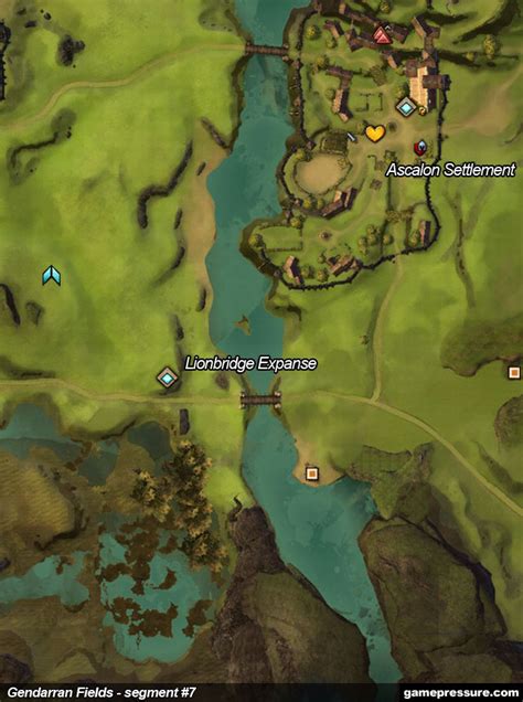 Gendarran Fields Maps Guild Wars Game Guide Gamepressure