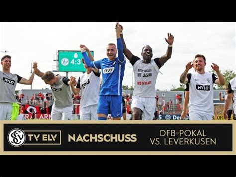 TV Elv Nachschuss DFB Pokal SV Elversberg Vs Bayer 04 Leverkusen