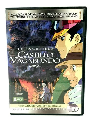 El Increible Castillo Vagabundo Hayao Miyazaki Dvd Doble Meses Sin