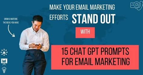 15 Proven Chat Gpt For Email Marketing Prompts Transform Your Email