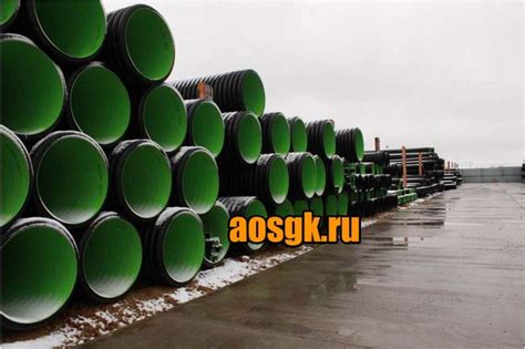 Труба Корсис 315 мм sn8 канализационная гофрированная от Компании "АОС ...