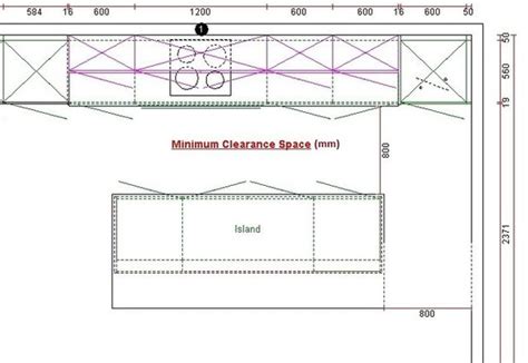 Kitchen Island Dimensions Cm : Good layoit | Kitchen island dimensions, Kitchen layout ...