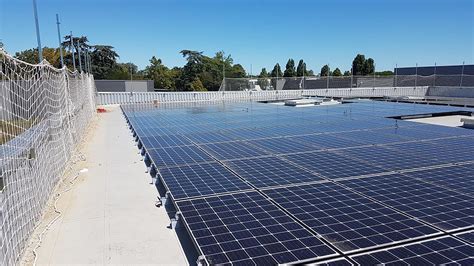 Photovoltaic Roof Of An Industrial Building Dome Solar