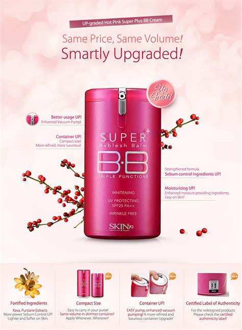 PONDOK MAYA MALL SKIN Super Plus BB Cream Triple Functions Hot Pink