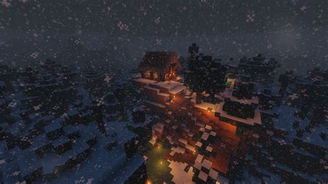 Minecraft Snowy Taiga Wallpaper
