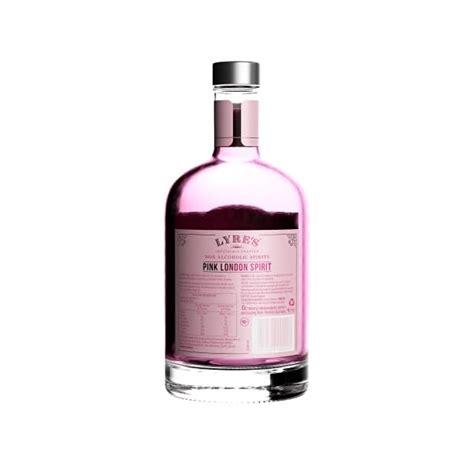 Lyres Pink London Spiritueux Non Alcoolisé Style Gin Rose Les Sans