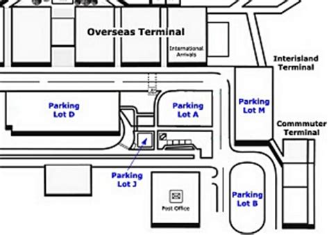 Airport Parking Maps For Harrisburg, Honolulu, Houston, Jacksonville