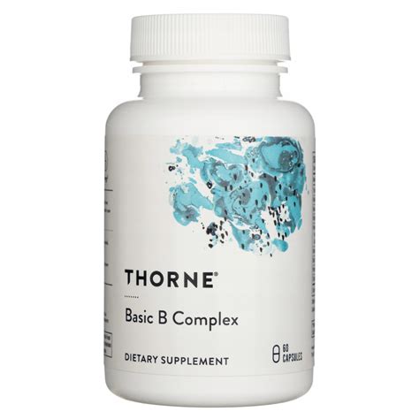 Thorne Komplex Vitamin B B6 B12 Thiamin Niacin za 1089 Kč Allegro