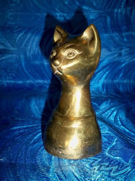 Старинная фигурка статуэтка Кошка,латунь,Европа | Cats, Character ...