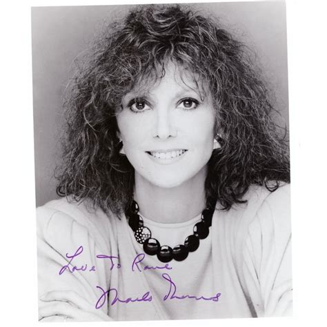 Marlo Thomas signed photo | EstateSales.org