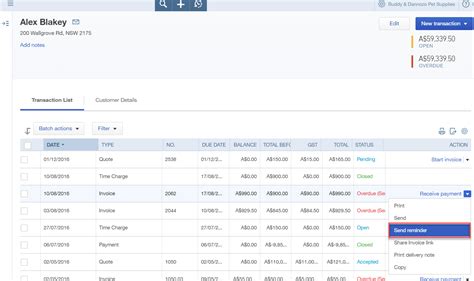 How To Send Overdue Automated Invoice Reminders In Qbo