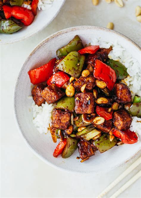 Kung Pao Tofu SO VEGAN