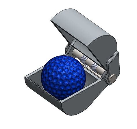 Golf Ball Holder 3d Cad Model Library Grabcad