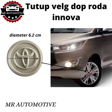 Jual Tutup Velg Dop Roda INNOVA 2005 2015 Diameter 6 2cm Shopee Indonesia