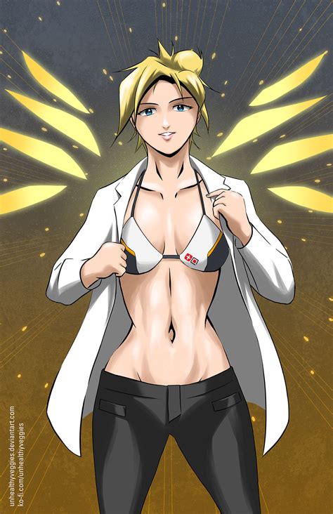 Bikini Mercy By Unhealthyveggies Hentai Foundry