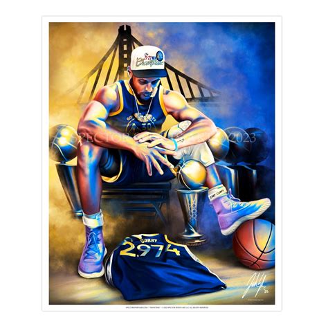 chef curry spector sports art