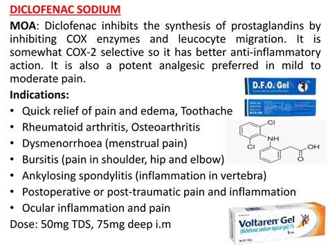 Nsaids Non Steroidal Anti Inflammatory Drugs Ppt