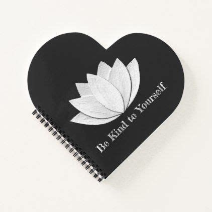 Lotus Flower Notebook Flower Notebook Stationery Notebook Spiral