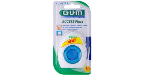 Fio Dental Para Implante - G.U.M Access Floss fio dental para aparelhos dentários e implantes ...