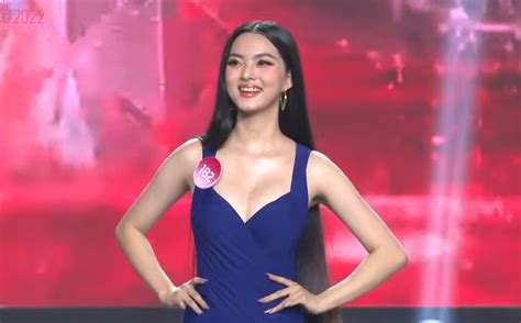 Top 56 Hoa hậu Việt Nam 2022 trình diễn bikini Saostar vn