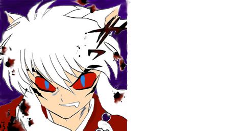 Inuyasha Demon Form By Kagomehigurashiii On Deviantart